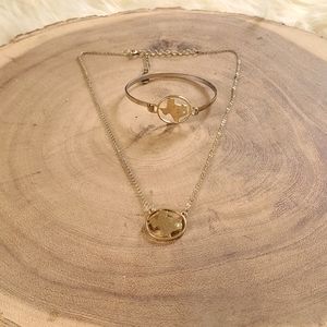 Texas bracelet and necklace set